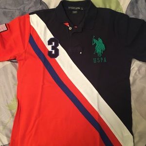 USPA Polo- Youth Large